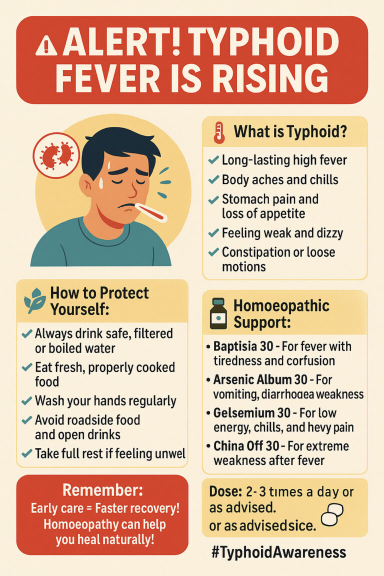 🦠 Typhoid Fever — A Hidden Danger You Must Not Ignore! 🦠